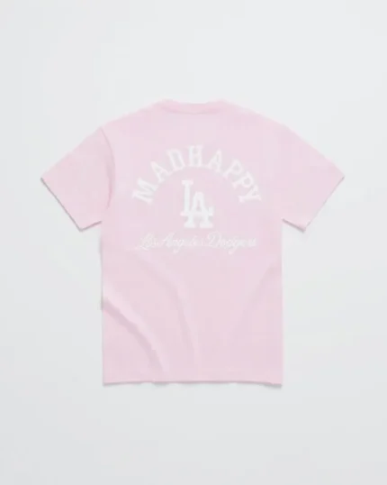 Madhappy Dodgers Pink Classic T-shirts
