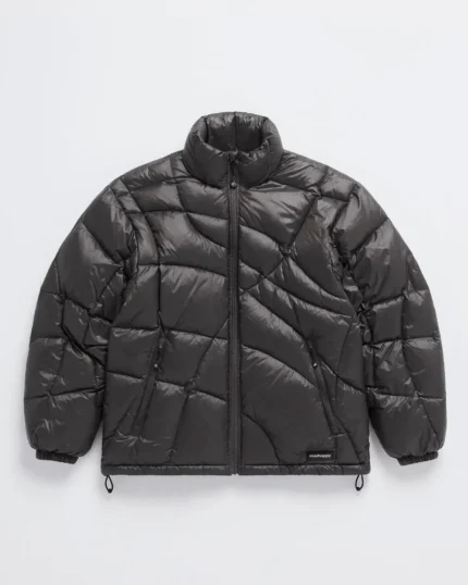 Madhappy Quilted Down Black Jacket